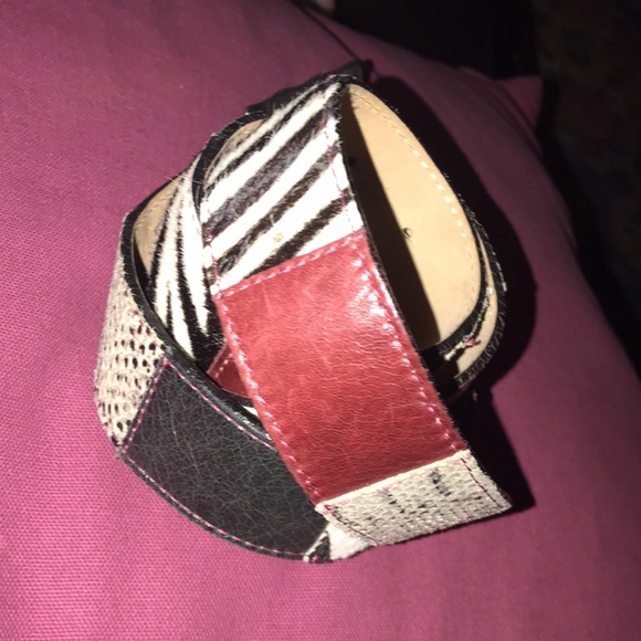 Nbal Italian leather Belt - Picture 7 of 9